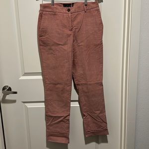 Wildfang Pink Corduroy Trousers - Size 2